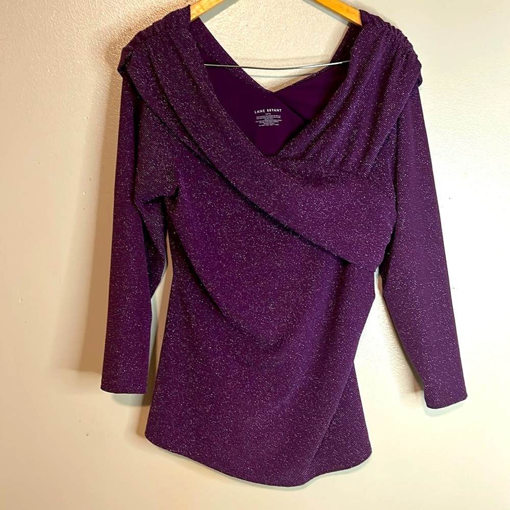Lane Bryant Cocktail Top size 14/16 in excellent condition